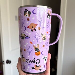 Purple Travel Mug with Lid 22 ounces